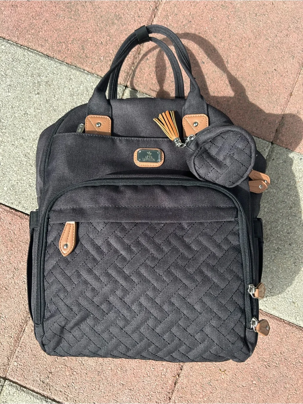 EUC Dikaslon backpack diaper bag